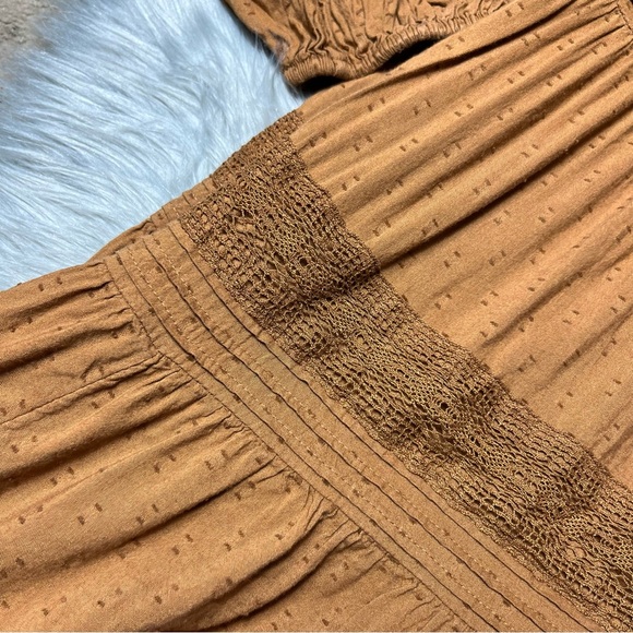 Old navy pintuck clip dot swing dress sisal xxl - Picture 15 of 16